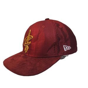 New Era Men's Maroon NBA Cavaliers 59FIFTY Fitted Cap Size 7 3/4